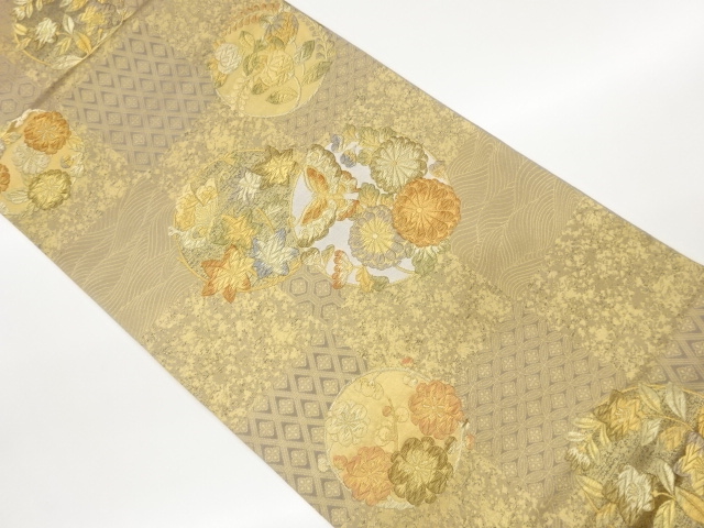 JAPANESE FUKURO OBI / WOVEN BUTTERFLY
